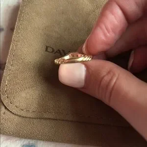 David Yurman Pink Pave Ring